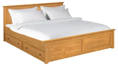 Produktbild von home24 Massivholzbett - Kiefer massiv