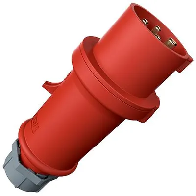 Produktbild von Mennekes 16A4P 6H400V Stecker 952 StarTOP IP44