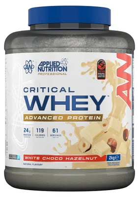 Productafbeelding van Applied Nutrition Critical Whey 2000g - Witte Chocolade Bueno smaak