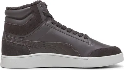 Produktbild von Puma Shuffle Mid Fur Flat Dark Gray-Cast Iron-Cool Light Gray Größe EU 45
