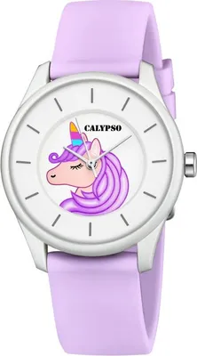 Produktbild von Calypso Armbanduhr Damenuhr Einhorn K5733/B lila