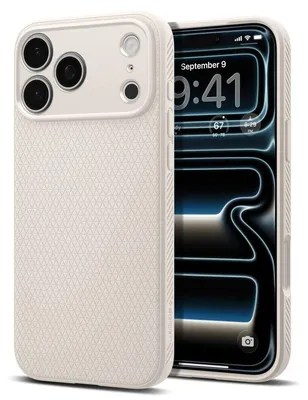 Obrázok produktu pre Spigen Puzdro Liquid Air Iphone 17 Pro Natural Titanium