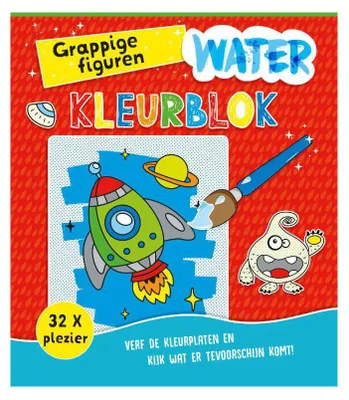 Produktbild von Wasserfarbenblock „Lustige Figuren“