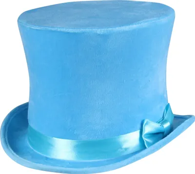 Produktbild von Samtzylinder neon-blau Hutgröße: 59-60
