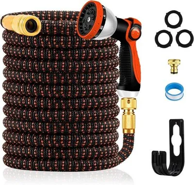 Obrázok produktu pre Rozťahovateľná záhradná hadica, 30 m, ohybná