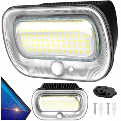 Produktbild von Berge Solar LED Außenleuchte mit Bewegungsmelder IP54