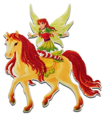 Produktbild von Mono-Quick Schleich Bayala Marween Einhorn - Aufnäher, Bügelbild, Aufbügler, Applikationen, Patches, Flicken, zum aufbügeln, Größe: 8,2 x 7,5 cm