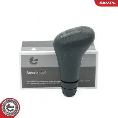 Produktbild von ESEN SKV Schaltknauf Schalthebelknauf Schwarz 6-Gang passend für MERCEDES-BENZ C-Klasse Limousine (W202) E-Klasse Limousine (W210) CLK (C208)