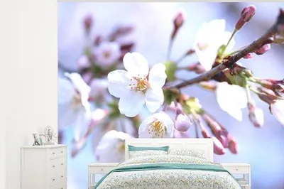 Produktbild von Fotobehang mit Blumenmotiv - Blumensträuße - Breite 275 cm x Höhe 220 cm