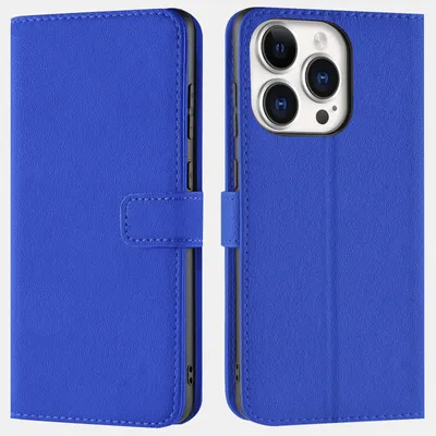 Image de Book Case pour iPhone 16 Pro Housse Flip Cover Housse de protection pour téléphone portable Etui