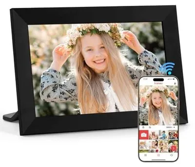 Zdjęcie produktu dla Cyfrowa ramka na zdjęcia 10 1 cali WIFI hd ekran dotykowy dla seniora
