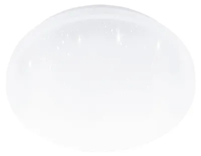 Produktbild von EGLO LED Deckenlampe Pogliola-E, Flache Deckenleuchte mit Kristall-Effekt – Warmweiß, mit Kristall-effekt