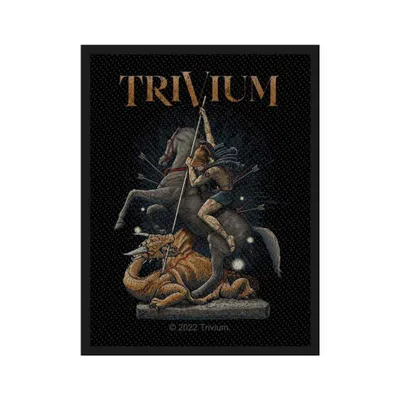 Produktbild von Trivium In The Court Of The Dragon Aufnäher zum Aufnähen 100 x 50 mm