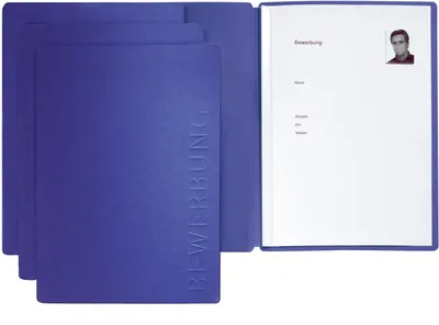 Image de Pagna® 22006-02 Dossier de candidature Solo - bleu