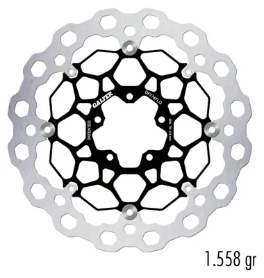Immagine prodotto di Dischi freno Galfer 2x DF774FLQ CUBIQ®, flottanti, anteriori, di dimensioni 330x5 mm, per Ducati R S