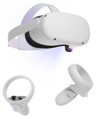 Imagen del producto de Meta Quest 2, 128 GB de almacenamiento, 6 GB de RAM, color blanco