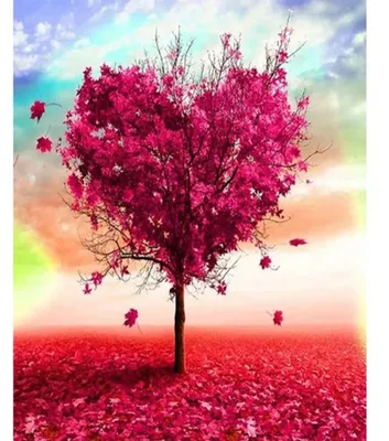 Obrázek produktu pro Sada pro křížkové vyšívání - Srdce 32 x 40 cm