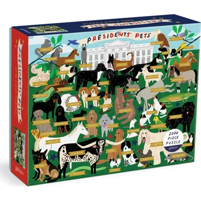 Obrázok produktu pre GALISON Puzzle Maznáčikovia prezidentov 2000 dielikov