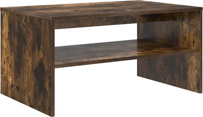 Obrázek produktu pro Konferenční stolek Kouřový dub 80 x 50 x 40 cm kompozitní dřevo