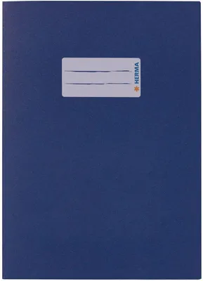 Produktbild von Heftschoner Papier A5 dunkelblau Packung mit 10 Stück