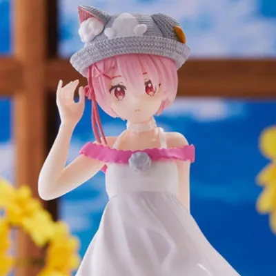 Imagen del producto de Re:ZERO -Starting Life in Another World- - Figura Ram Luminasta Nyatsu Day Ver.