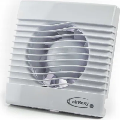 Immagine prodotto di ventilatore assiale airRoxy pRim 120 PS con cavo di alimentazione e interruttore a tirare