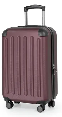 Immagine prodotto di Hauptstadtkoffer - Spree - Bagaglio a mano leggero 55x35x20 cm, valigia rigida per aereo, valigia da viaggio 4 ruote doppie - 2,3 kg - 33L,Borgogna