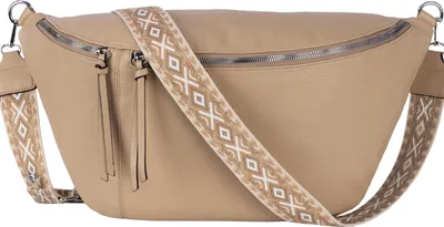 Produktbild von Umhängetasche XXL Bauchtasche (DB-001) Bag Hüfttasche Kunstleder Italy-Design SOIL
