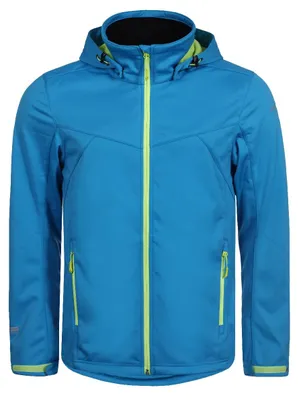Produktbild von Icepeak Softshelljacke Lukas für Herren mit abnehmbarer Kapuze, Größe:XXL, Farbe:Oliv