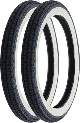 Obrázek produktu pro 2x bílé pláště Kenda K252 2.25-16 (2 1/4 x 16) 31L TT