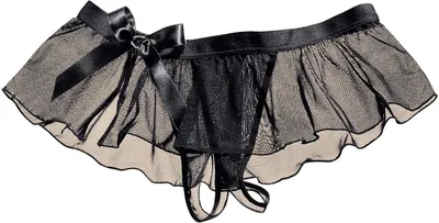 Produktbild von LASCANA String-Ouvert schwarz Größe 40/42