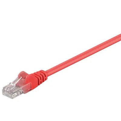Zdjęcie produktu dla Goobay 68339, 0,5 m, Cat5e, U/UTP (UTP), RJ-45, RJ-45, Czerwony
