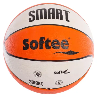 Produktbild von Mikrozellulärer Softee Smart Basketballball Naranja/Blanco