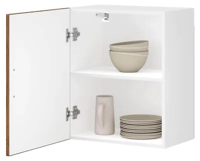 Produktbild von Küchenschrank im Landhausstil aus massivem Altholz, 60x50x31 cm (H x B x T)