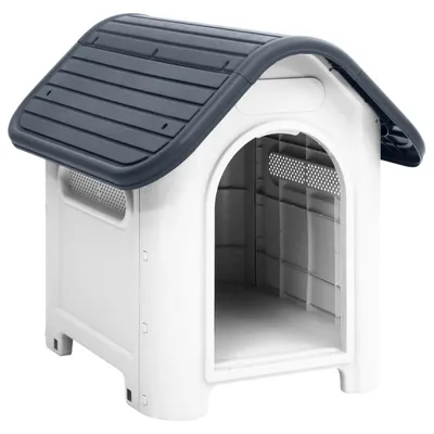 Zdjęcie produktu dla Vidaxl Dog Loft 59x75x66 cm Polypropengrau