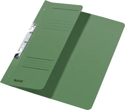 Produktbild von Schlitzhefter 1/2-Vorderdeckel grün Packung mit 50 Stück