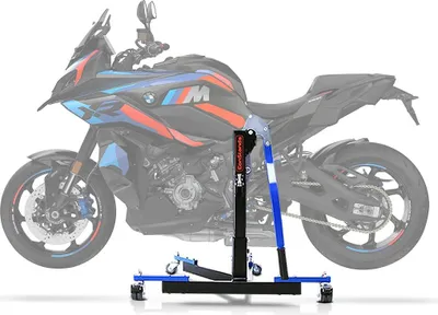 Image de Béquille centrale CS Power Evo pour BMW M 1000 XR 24-25 Bleu
