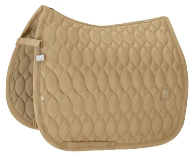 Image de Couverture de selle Eskadron Classic Sports 26, finition brillante, avec emblème
