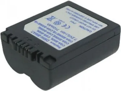 Produktbild von 710mAh Akku für Panasonic Lumix DMC-FZ35 DMC-FZ35GK DMC-FZ35K, DMC-FZ38 DMC-FZ38EFK