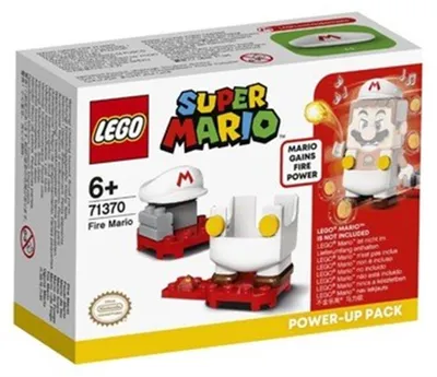 Zdjęcie produktu dla LEGO Super Mario Fire Mario Power-Up Pack, Zestaw do budowania, 6 lat(a), 11 szt., 35 g