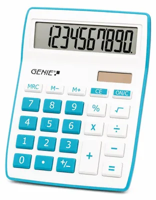 Produktbild von GENIE 840B Solar Tischrechner Rechenmaschine Rechner Bürorechner Taschenrechner