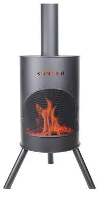 Produktbild von BonFeu BonTon 60, schwarzer Gartenofen