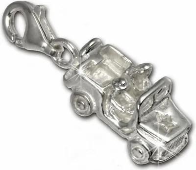Produktbild von SilberDream Charm Schmuck Armband Anhänger Landrover 925 Echt Silber FC3074