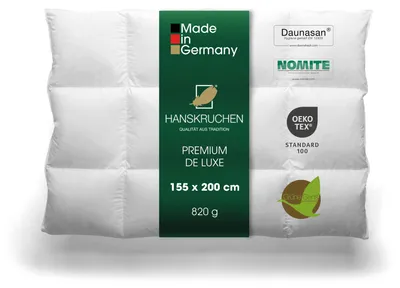 Image de Hanskruchen couette PREMIUM DE LUXE Medium 155 x 200 cm
