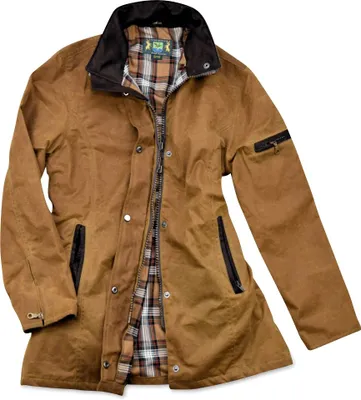 Produktbild von ROMNEYS Wachsjacke New Ashdown, wind- und wasserdicht, Beige, L