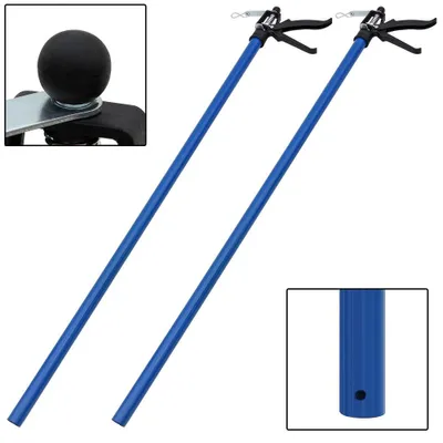 Obrázek produktu pro Nastavitelné ocelové stropní podpěry, balení po 2 kusech, 115-290 cm