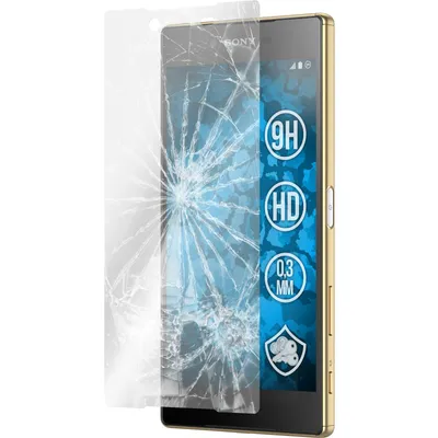 Produktbild von 1er-Pack PhoneNatic Glas-Folie klar  kompatibel mit Sony Xperia Z5 Premium - Panzerglas für Xperia Z5 Premium