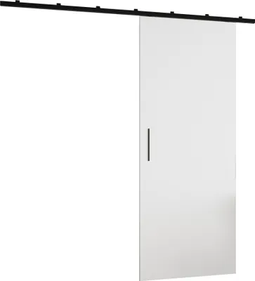Produktbild von MIRJAN24 Schwebetür Zonda 70 I, Stilvoll Zimmertür, Aluminium-Gleitschienen, Tür universell Links / Rechts (Farbe: Weiß)