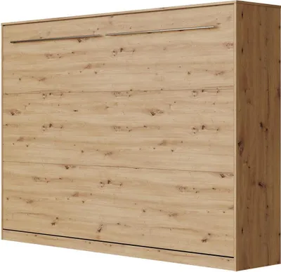 Produktbild von SMARTBett Schrankbett Standard  Wildeiche 140 Horizontal