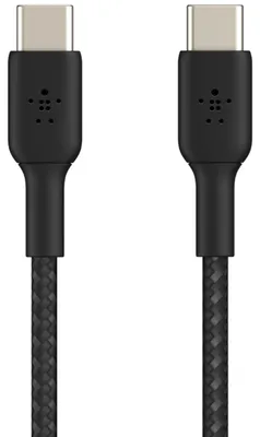 Productafbeelding van Belkin Boost↑Charge™ Braided USB-C naar USB-C kabel - 1 meter - Zwart